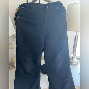 Obermeyer Snow ski pants Hydro Block sz 14 Husky Eased Junior